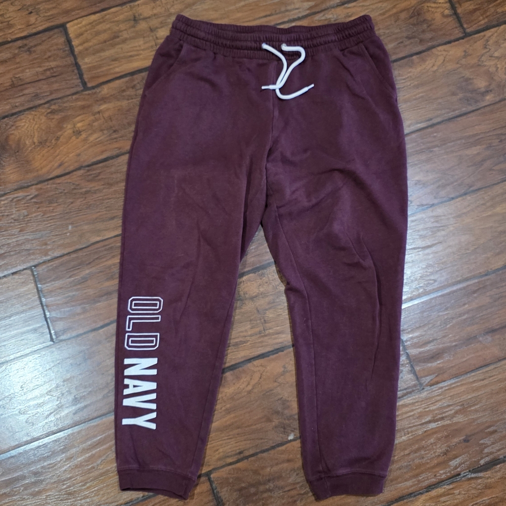 Old Navy Maroon Joggers